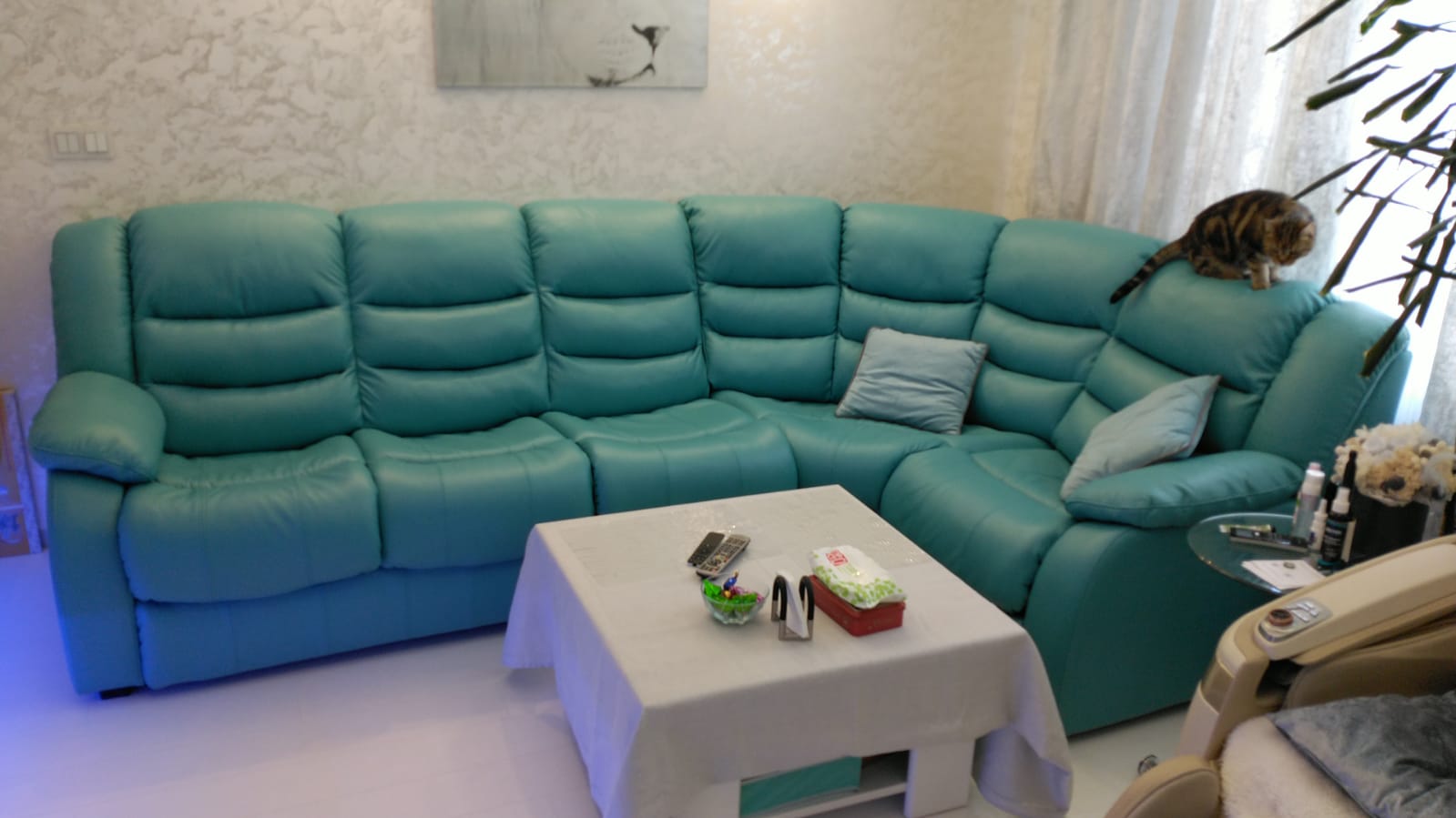 Перетяжка дивана на дому. Железногорск-Илимский