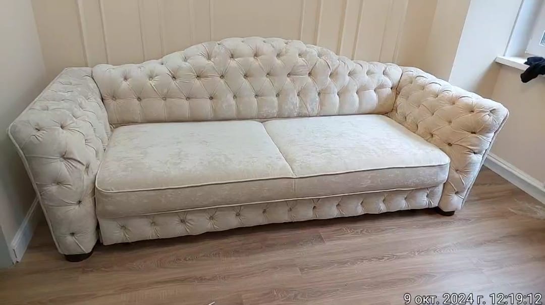 Замена обивки дивана на дому. Железногорск-Илимский