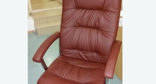 Обтяжка офисного кресла. Железногорск-Илимский