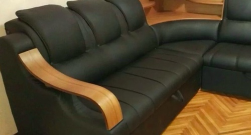 Перетяжка кожаного дивана. Железногорск-Илимский